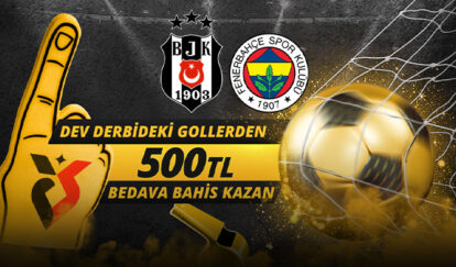 DERBİDE GOL BAŞINA ÖDÜL KAZAN